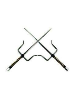Ace Martial Arts Supply 18 Inch Sai Set - Chrome 5 31YNISFP9OL