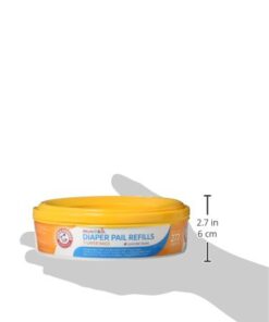 Munchkin® Arm & Hammer Diaper Pail Refill Rings, 544 Count, 2 Pack (272 Count Each) 29 31Z4azJL4rL