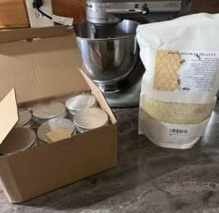 JOYWENG 24 Pack (2 Oz/60ml) Screw Top Round Aluminum Tin Cans, Metal Tin Storage Jar Containers with Screw Cap for Lip Balm, Cosmetic, Candles, Salve, Make Up, Eye Shadow, Powder, Tea 32 31Zwu5LiVUL