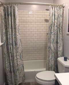 Zenna Home NeverRust Aluminum Double Curved Tension Shower Curtain Rod, 50 to 72-Inch, Satin Nickel 45 31a3 eq8uDL