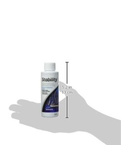 Seachem Stability Fish Tank Stabilizer - For Freshwater and Marine Aquariums 100ml 100 mL / 3.4 fl. oz. white 16 31aLhlpbfL