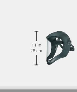 UVEX by Honeywell Bionic Face Shield with Clear Polycarbonate Visor (S8500) 50 31aefvEKNzL