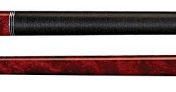 Players C-960 Classic Crimson Birds-Eye Maple with Triple Silver Rings Cue, 21-Ounce 4 31as 6a3WYL