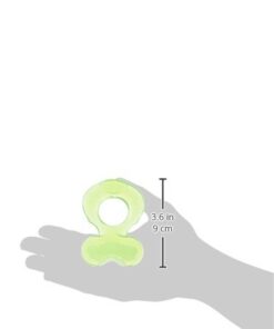 Nuby Silicone Teethe-eez Teether with Bristles, Includes Hygienic Case, Green 16 31auSdudM5L