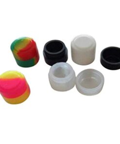 Gentcy Silicone 2ml 50pcs Containers Silicone Storage Jar Seals 13color 50 Multicolor 15 31b4O6jSUTL