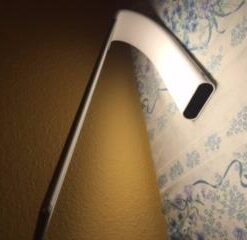 Luxe Cordless Eye Friendly LED Desk Lamp, USB Rechargeable up to 40 Hours of Continuous Light, Touch Control 6 Brightness Levels 3 Light Modes 360° Adjustable Modern Design Portable (Silver) (Silver) Silver 37 31b72ARVlNL