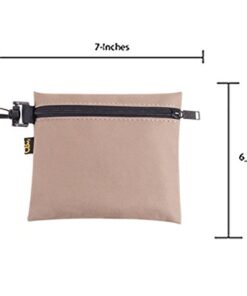 CLC Custom Leathercraft 1100 Multi-Purpose Clip-on Zippered Poly Bags, 3 Pack 29 31bi MTY7JL