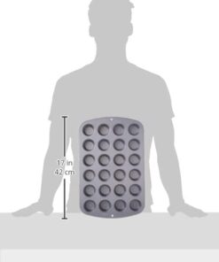 Wilton Recipe Right 24 Cup Mini Muffin Pan Mini 24 cup 23 31bxq dqJvL