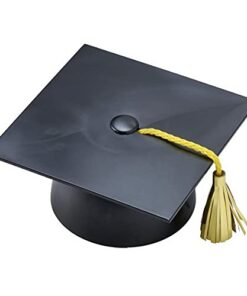 Alternative view of Smooth Grad Hat Layon Cake Topper 1 Count (Pack of 1)