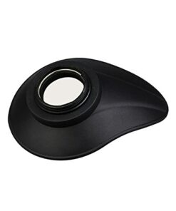 JJC EN-DK19 Large Eye Cup, Ergonomic Oval Soft TPU Rubber Eye Piece, D850 Eyecup Viewfinder, DK 19 Replacement, 65*51*34mm, Compatible with Nikon D850 D810 D800E D800 D500 D3 D3S D3X D4 D4S D5 Df 19 31c9LldYdxL