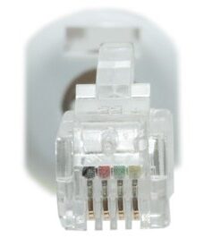 ECore Cables Telephone Cord Detangler - Extended Rotating - White - 3 Pack 7 31cGi3FFDHL