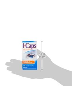 Systane ICaps Eye Vitamin & Mineral Supplement, Lutein & Zeaxanthin Formula, 120 Coated Tablets 21 31cYBjdzx2L