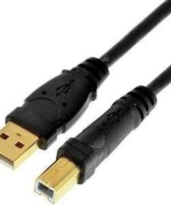 Mediabridge™ USB 2.0 - A Male to B Male Cable (10 Feet) - High-Speed with Gold-Plated Connectors - Black - (Part# 30-001-10B) 10 Feet 11 31d7a5RtsvL