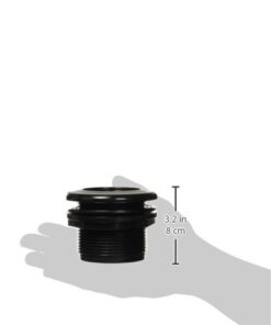 LIFEGARD Aquatics Standard Threaded Bulkhead Kit for Fish Aquariums – High-Impact Resistant PVC – Includes Bulkhead Fitting, Gasket, Lock Nut – Jet Black – 2 Inch 10 31dzqIVYvIL