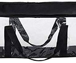 ALLmuis Set of 2 DVD Storage Bags (Holds 40 DVD's Each - 80 Total!). Convenient Travel Case for Media. Stackable, Easy to Carry. 15 31e4JlTHwnL