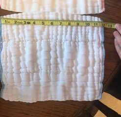 OsoCozy Prefolds Unbleached Cloth Baby Diapers, Size 1 (7-15 lbs), 6 Pack, Soft, Absorbent and Durable 100% Natural Cotton 39 31eMH86ZvmL