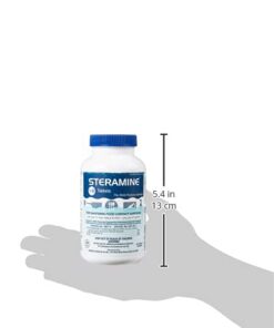 Steramine Quaternary Sanitizing Tablets, Case of 6 12 31exuF75voS