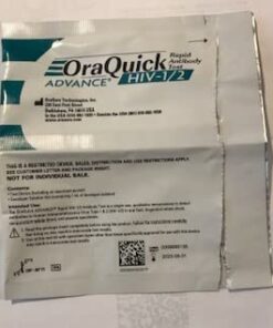 The OraQuick® In-Home HIV Test 1 Count (Pack of 1) - 34 31f8L1ozSeL