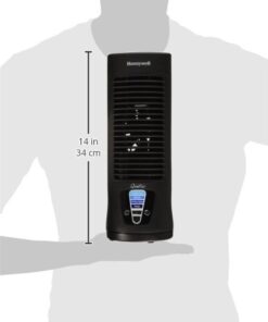 Honeywell HTF210B QuietSet Personal Table Fan, Black – Oscillating Personal Fan with Quiet Operation and 4 Levels of Power and Sound 23 31fZJmlfXFL
