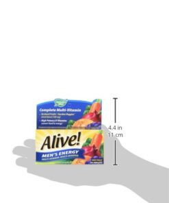 Nature’s Way Alive! Men’s Energy Complete Multivitamin, High Potency B-Vitamins, 50 Tablets 50 Count (Pack of 1) 24 31fySkRpJL