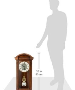 Bulova C4331 Hartwick Chiming Clock, Walnut 29.75 x 14 x 5.5 18 31g0Ep5p6PL