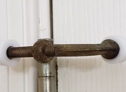 Premium Rubber Door Stop Stud Replacement Tips – Doorstopper Bumpers, Springe Hinge End Caps for Wall & Floor Protection – Universal Size (White) White 32 31h FluHAvL