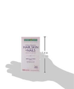 Nature's Bounty Optimal Solutions Hair Skin & Nails Extra Strength Softgels, 150 Count (Pack of 1) Package may vary 28 31hAXMSHL