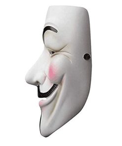 NEVLANTII V for Vendetta Guy Fawkes Mask Quality Anonymous Mask Halloween Costume Hackers Mask Cosplay Party Mask One Size 35 31ha0lZM9vL