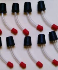 KCHEX 10 Deluxe Hummingbird Feeder Tubes and stoppers with BB