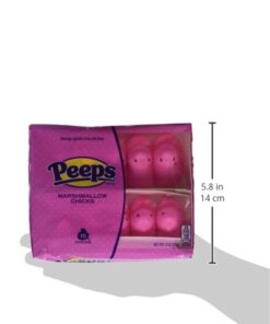 Peeps Pink Marshmallow Chicks, 3 oz, 10 ct 3 31hr8zGOtCL