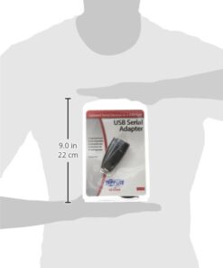 Tripp Lite Keyspan High-Speed USB to Serial Adapter, PC & Mac, USB-A to DB9 RS232 Male, 3 Foot / 0.91 Meter Cable, 3-Year Warranty (USA-19HS) 21 31i5uDSJ9dL