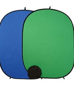 Fancierstudio 2 in 1 Chromakey Green Screen Chromakey Blue Screen Collapsible Backdrop Collapsible Reversible Background 5'x7' Chroma-Key Blue/Green By Fancierstudio RE2010 BG 28 31iXNvwt8dL