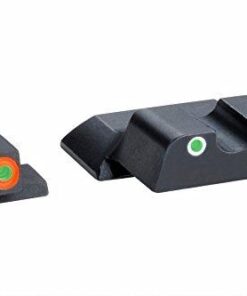 AMERIGLO i-Dot Sight Set, Compatible with Smith & Wesson M&P Shield (Excludes EZ) | Durable High-Performance Green Tritium Front & Rear Night Sights Green/Orange 43 31igQTAPzNL 3