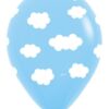 Clouds Latex Balloons - Bag of 10 Size 11 inches Air or Helium Fill 19 31il kq3w L