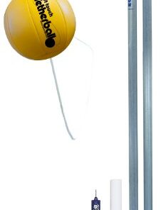 Park & Sun Sports Permanent Outdoor Tetherball Set with Accessories 2-Piece Pole 13 31j1o0HxTIL