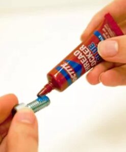 Loctite Threadlocker Blue 242 - Removable Thread Lock Glue for Nuts, Bolts, & Fasteners, Medium Strength Screw Glue to Prevent Loosening & Corrosion - 6 ml, 1 Pack 0.2 Fl. Oz (Pack of 1) 29 31j5xh8fwL