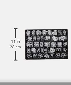 Quartet Characters for Felt Letter Boards, 1 Inch, Helvetica, White, 300 Letters, Numbers and Symbols (4423) 9 31jCXkppClL