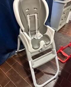 Ingenuity SmartClean Trio Elite 3-in-1 Convertible Baby High Chair, Toddler Chair, and Dining Booster Seat, For Ages 6 Months and Up, Unisex - Slate Trio Elite Slate 39 31jF7eV0gpL