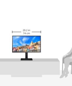 Alternative view of Samsung SD850 32" WQHD (2560x1440) 16:9 Aspect Ratio LED-LitMonitor (LS32D85KTSR/ZA) Titanium Silver/matte Black