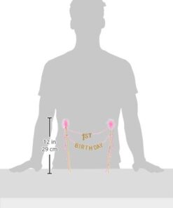 Mud Pie First Birthday Cake Topper Glitter Princess 15 31kKv6wdYaL