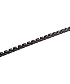 Fellowes Plastic Combs - Round Back, 1/4 Inch, 100 Pack, Black (52366) Binding Spines 20 31kM9EfhPAL