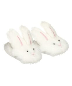 Sophia's Doll Bunny Slipper Shoes with Fluffy Rabbit Ears and Stitched Nose Accessory for 18" Dolls, White Furry Bunny 28 31kUXVRcZTL