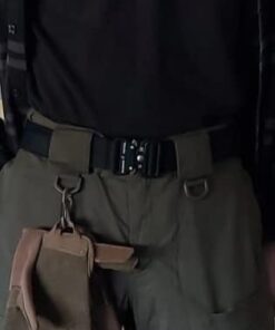 FAIRWIN Men's Tactical Belt, Rigger Belt, Utility Web Nylon Novelty Work Belt for Men Black S(Waist 30''-36''Width 1.5'') 29 31kifKHvuCL