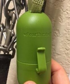 Earth Rated Leash Dispenser & 15 Dog Poop Bag Bundle Pack - Ultra-Thick Doggie Waste Bags with Holder | Lavender-Scented With Leak-Proof Security 1 Dispenser, 15 Bags 43 31l0ygKpJL