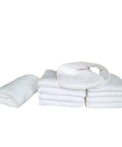 Babygoal Reusable Cloth Diaper Inserts Pack of 12, Absorbent & Breathable Liners, 3-Layer Microfiber Inserts for Cloth Diapers 12T 12pcs 3-layer Microfiber Inserts 18 31lMZ0qX8HL