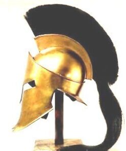 Alternative view of THOR INSTRUMENTS King Spartan 300 Movie Helmet + Liner & Stand for Re-Enactment,LARP,Role Play Rustic Vintage Home Decor Gifts