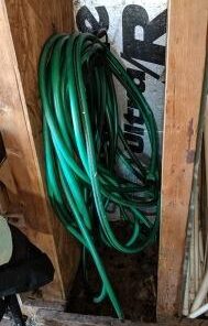 Yard Butler IHCWM-1 Wall Mount Deluxe Hose Hanger, 5/8", Weathered Verdigris Finish Classic 31 31mtC8WWe7L