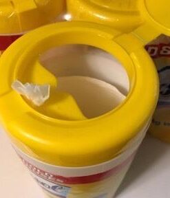 Lysol Disinfectant Wipes, Multi-Surface Antibacterial Cleaning Wipes, For Disinfecting and Cleaning, Lemon and Lime Blossom, 80 Count (Pack of 4) 80 Count (Pack of 4) White Standard Packaging 56 31nhZM8vqmL