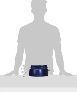 Coastal Pet Bergan Auto-Wata - Outdoor Dog & Cat Water Dispenser - Automatic Water Bowl for Pets - Made from Durable, BPA-Free Plastic - Self-Watering Cat & Dog Bowl - Navy, 48 Ounces 23 31o6842X53L