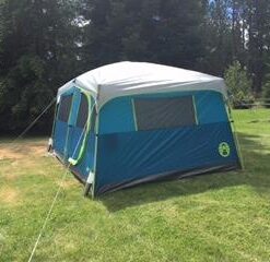 Coleman 8-Person Camping Tent with Built-in Closet | Tenaya Lake Cabin Tent with Fast Pitch Setup 72 31oHuwvYTJL